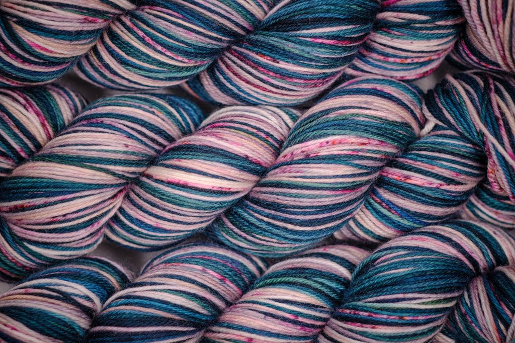 hand-dyed sock yarn PATRICKNITS KIITOS