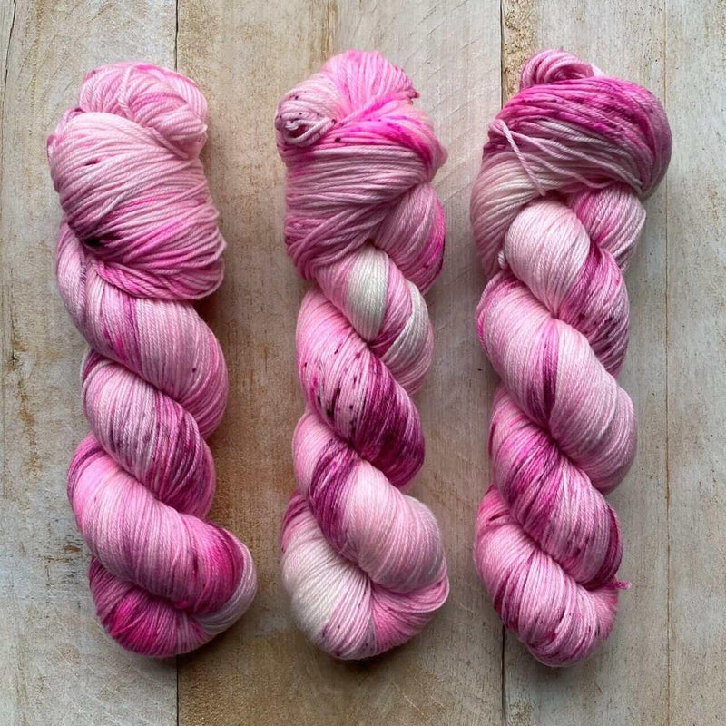 Hand-dyed Sock Yarn - BIS-SOCK LA VIE EN ROSE