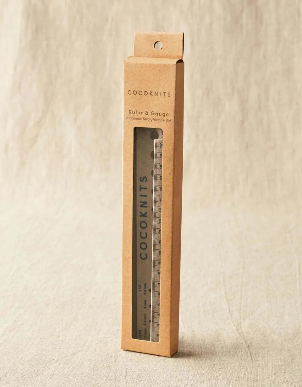 Cocoknits Magnetic Ruler & Gauge Set - Les Laines Biscotte Yarns