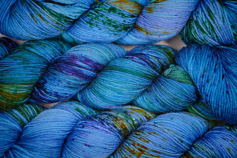 Hand-dyed Sock Yarn - BIS-SOCK GEODE