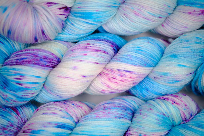 Hand-dyed Sock Yarn - BIS-SOCK HYDRANGÉE