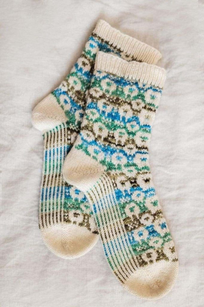 Les Moutons de Biscotte Free sock pattern