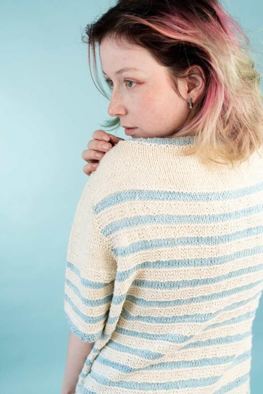 Blue Ribbon Knitting Pattern