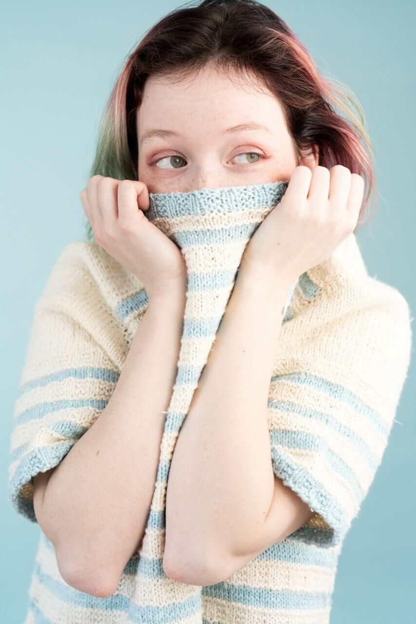 Blue Ribbon Knitting Pattern