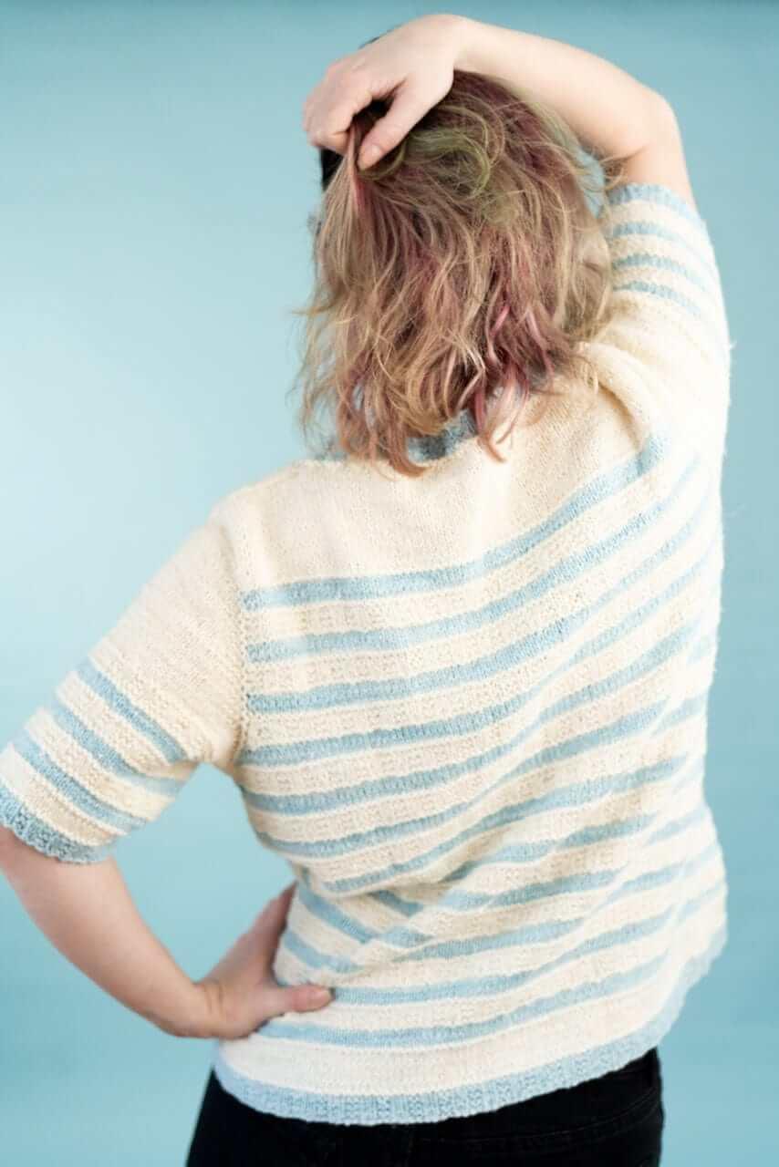 Blue Ribbon Knitting Pattern