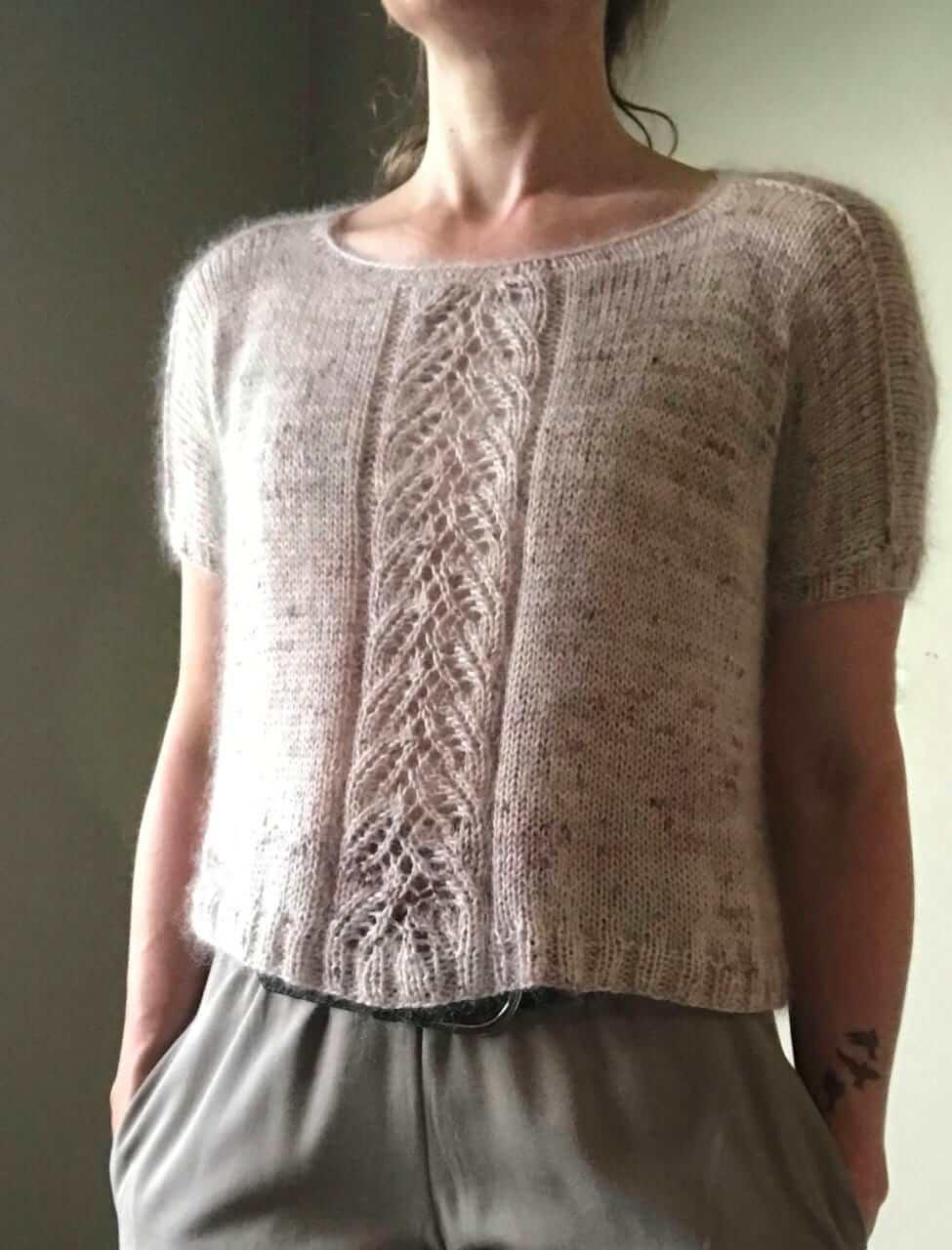 Cloud 9 Tee Knitting Pattern