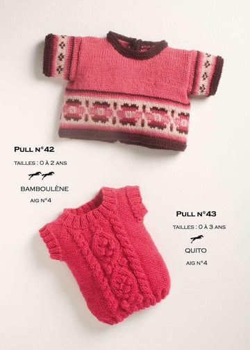 Free Cheval Blanc pattern - Baby sweater cat.13-42