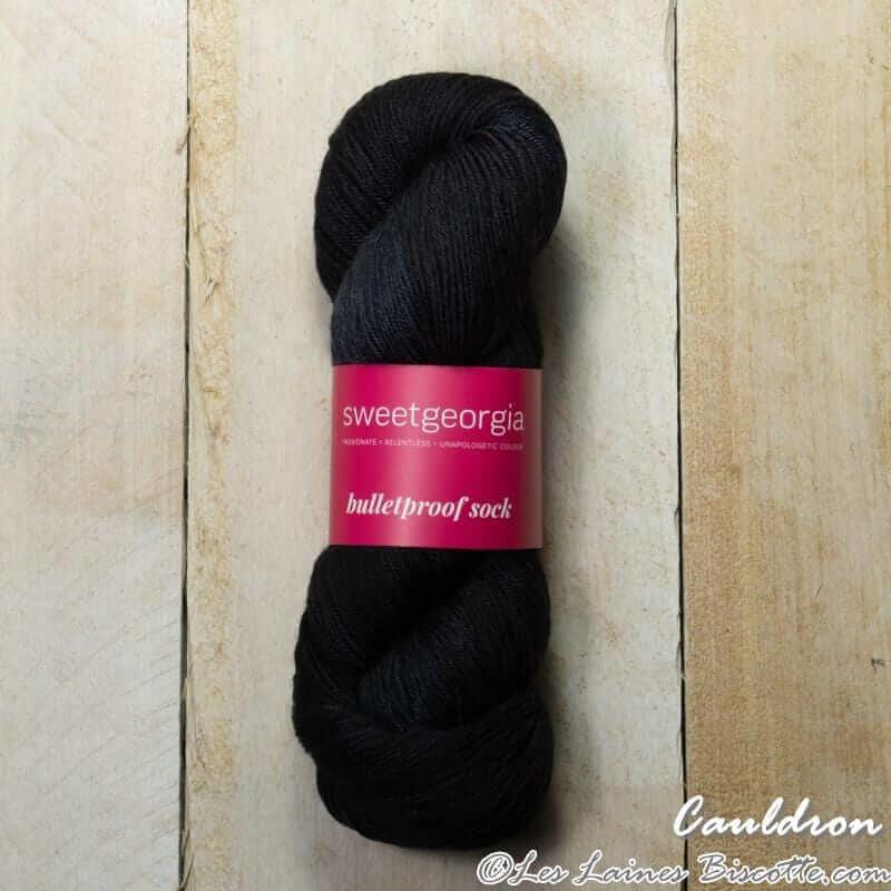 Sweet Georgia - Bulletproof Sock - Color: Cauldron