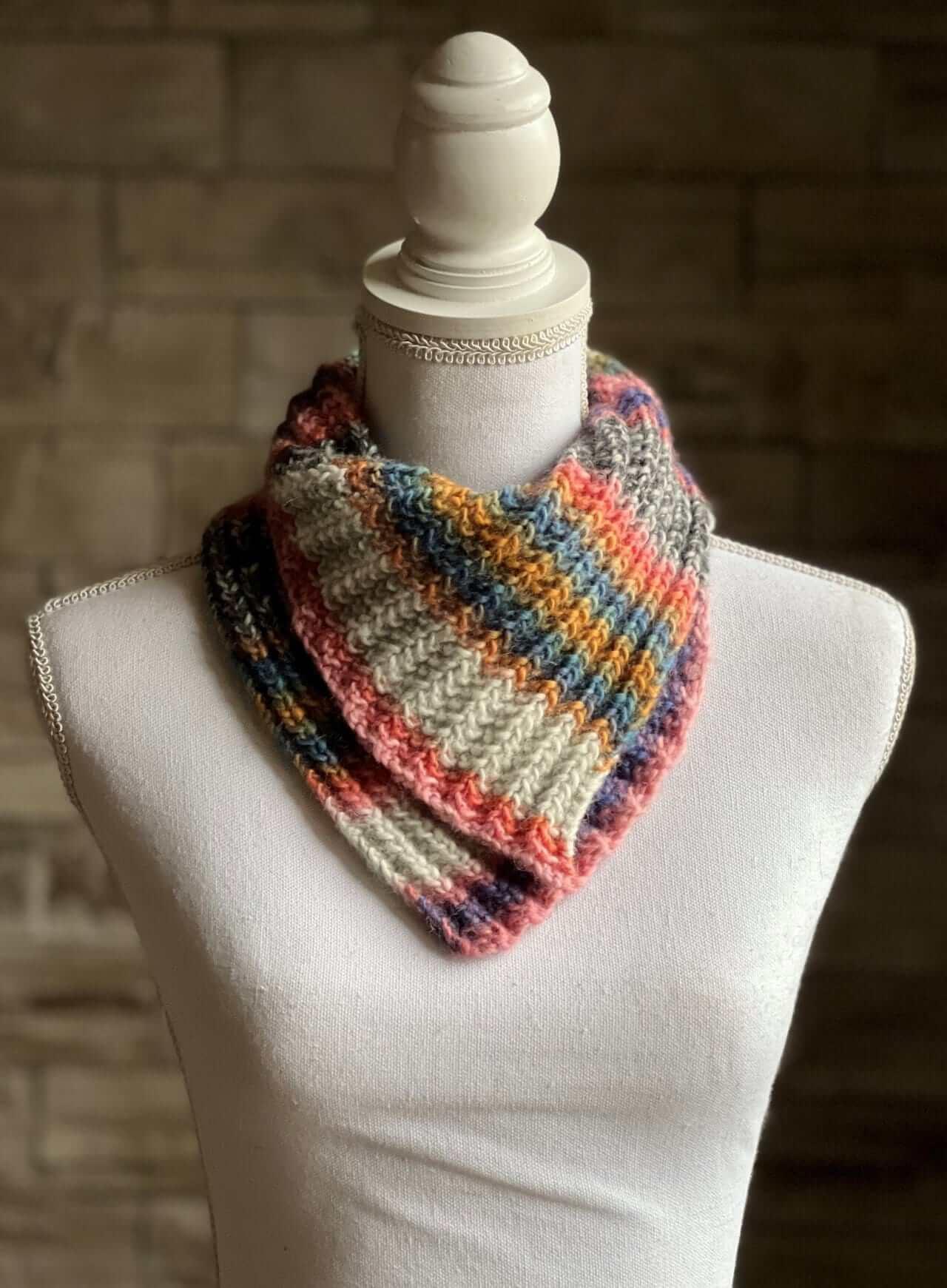 Col Passe-partout Patron Gratuit – Les Laines Biscotte Yarns