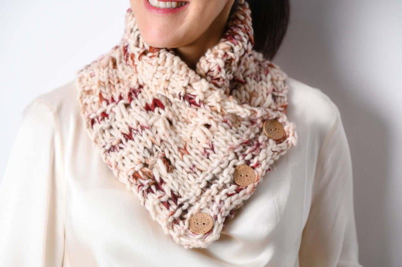 One Night cowl - Free neckwarmer pattern