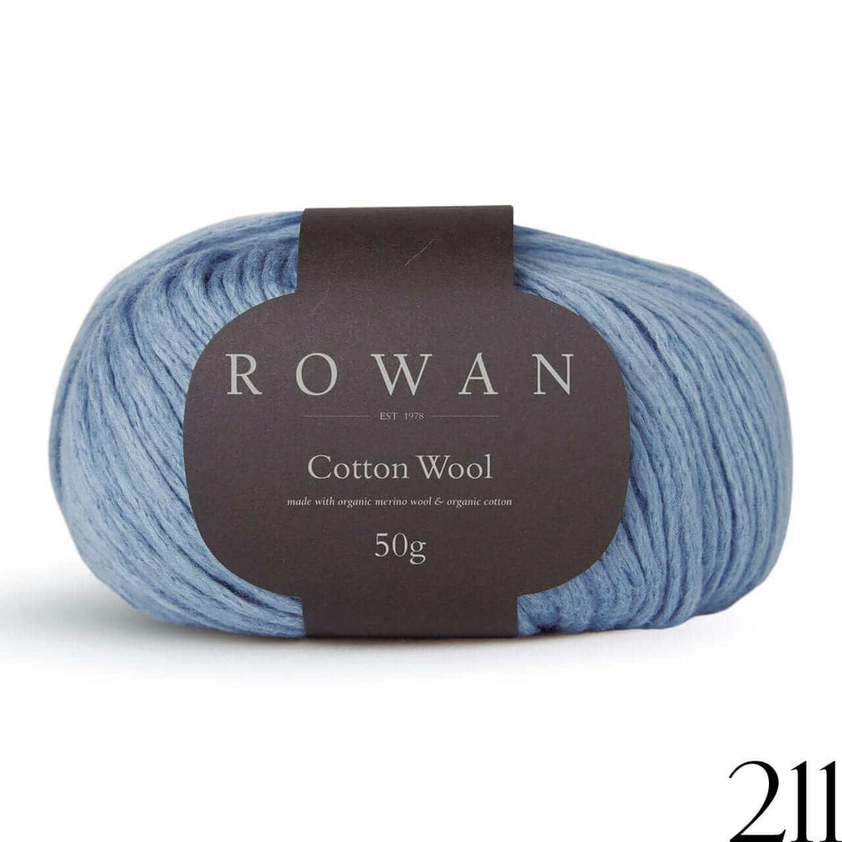 Cotton Wool - Rowan - Color: #211 - Moon