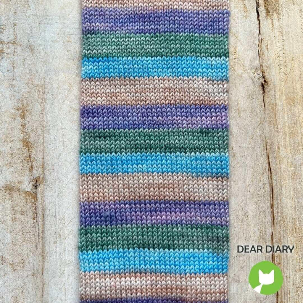 Self-Striping Sock Yarn - BIS-SOCK DEAR DIARY