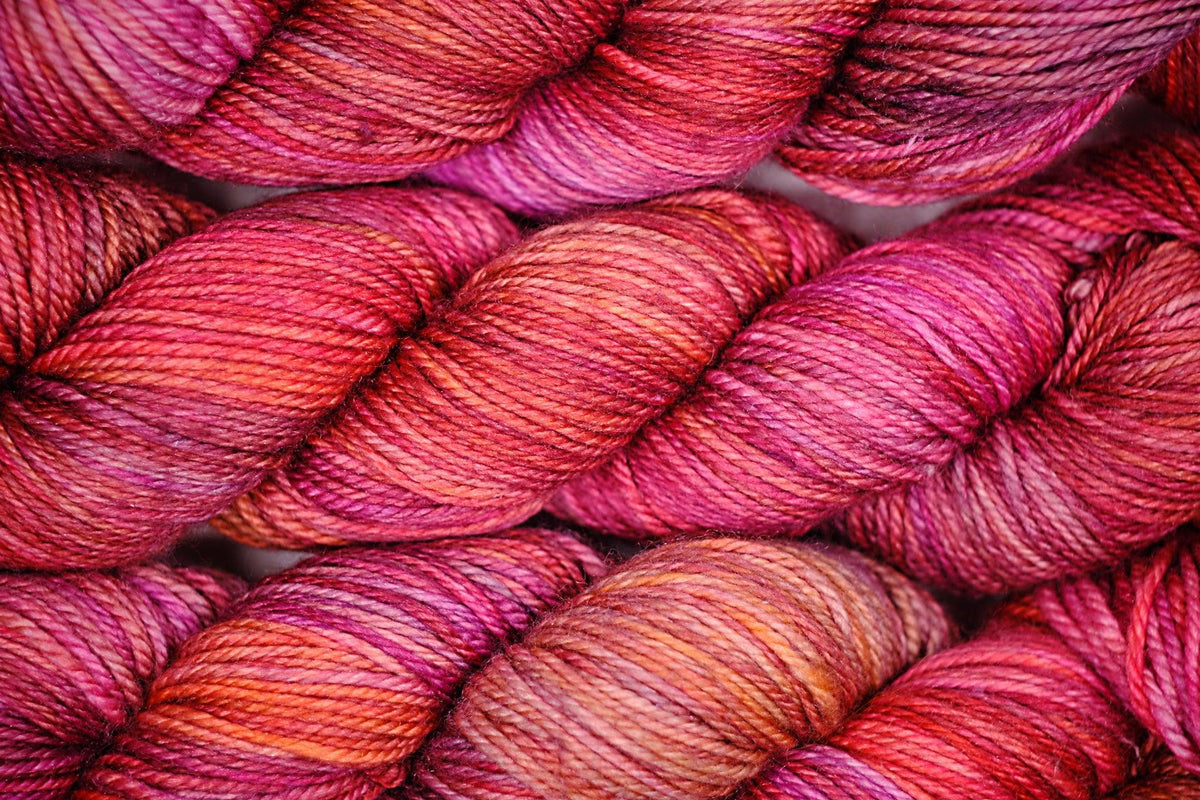 Hand-dyed yarn DK PURE HANGOVER DK weight yarn