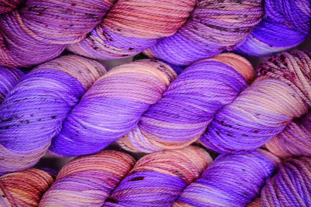 Hand-dyed yarn DK PURE JUSTIN TIME DK weight yarn