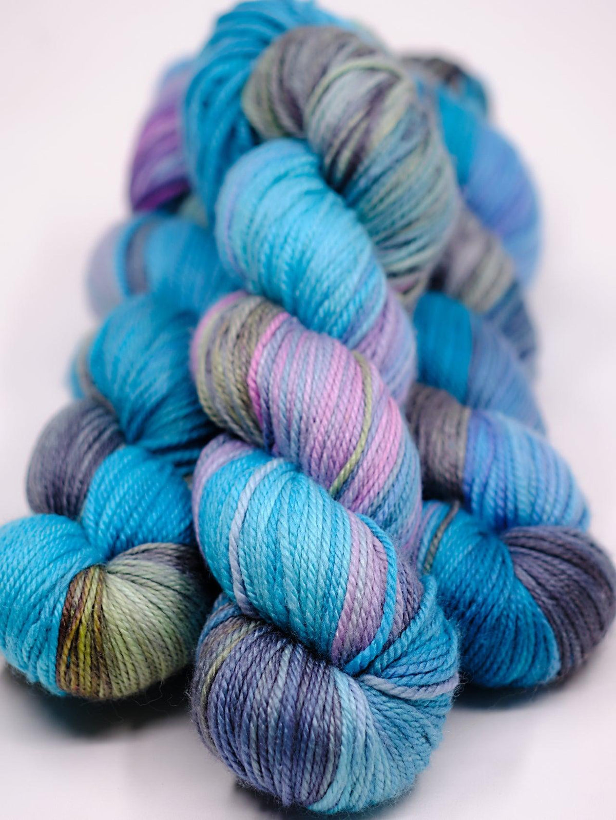 Hand-dyed yarn DK PURE SERENITY DK weight yarn