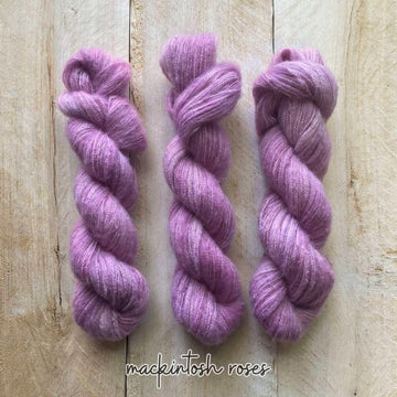 Brushed cashmere yarn hand-dyed DOLCE MACKINTOSH ROSES