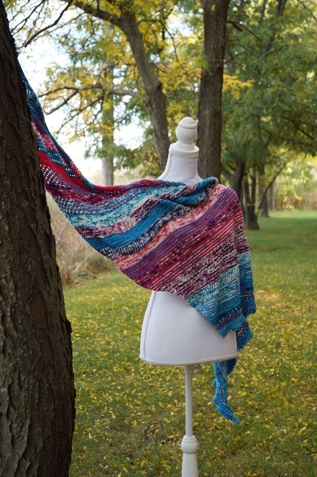 The Unpredictable Shawl Knitting Pattern