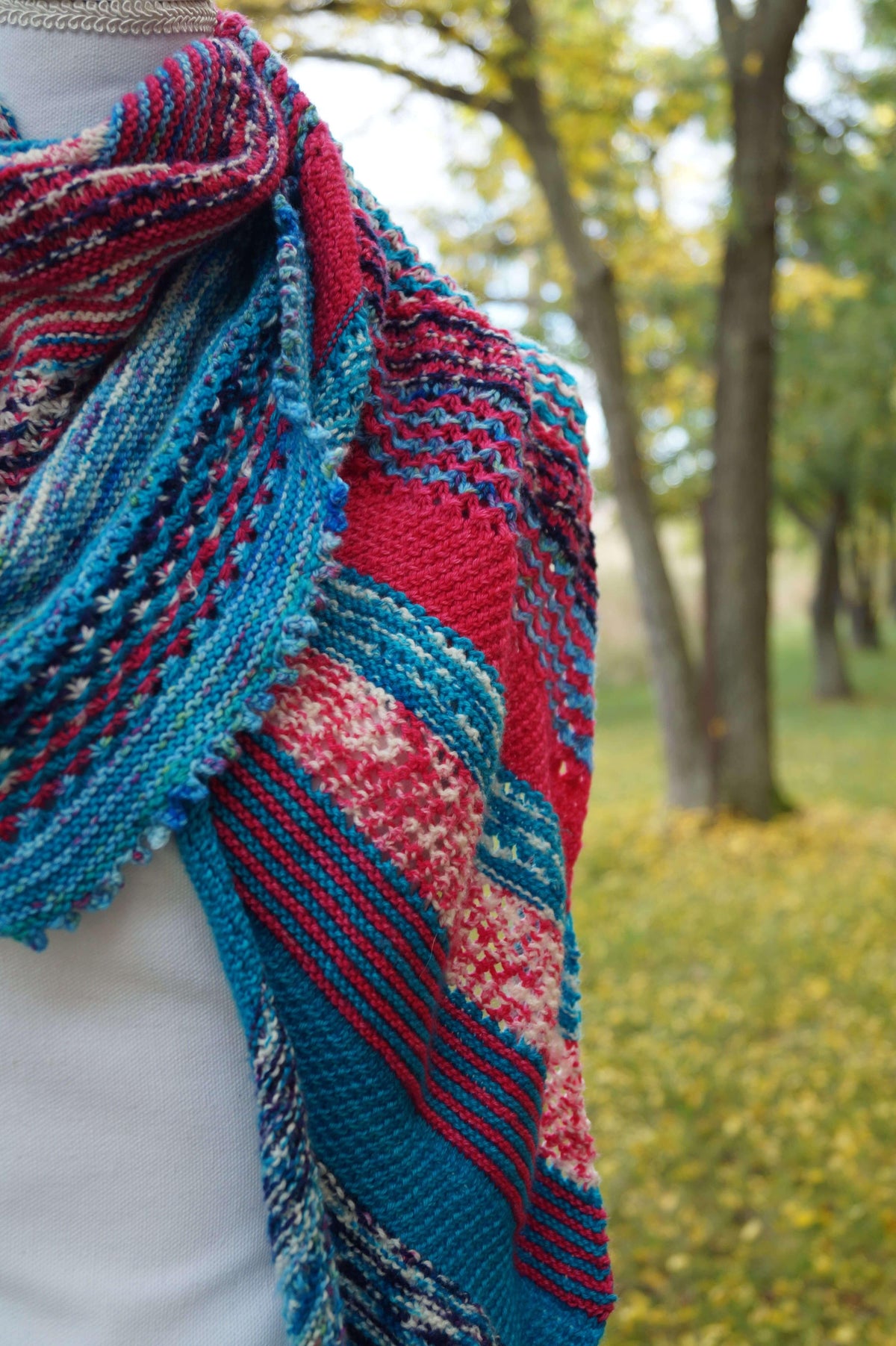 The Unpredictable Shawl Knitting Pattern