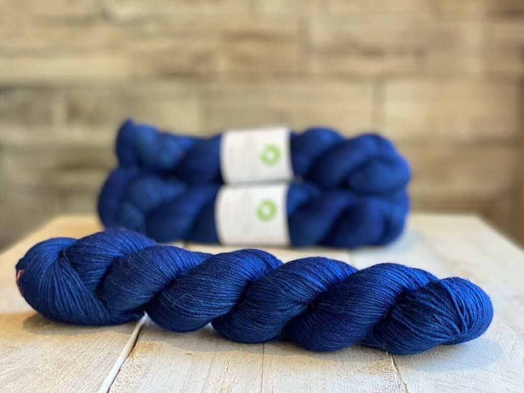 Sock yarn with alpaca FLAMEL DENIM