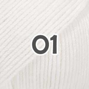 Drops Baby Merino - Couleur: Blanc 1