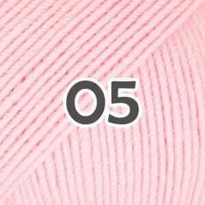 Drops Baby Merino - Couleur: Rose clair 5