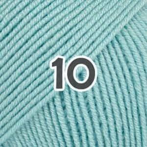 Drops Baby Merino - Couleur: Turquoise clair 10 (Disc)