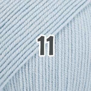 Drops Baby Merino - Couleur: Bleu glacier 11