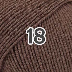 Drops Baby Merino - Couleur: Brun 18 (Disc)