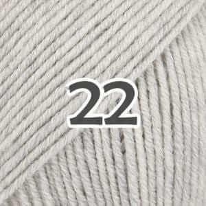 Drops Baby Merino - Couleur: Gris clair 22