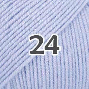 Drops Baby Merino - Couleur: Bleu ciel clair 24