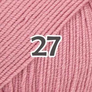 Drops Baby Merino - Couleur: Vieux rose 27