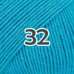 Drops Baby Merino - Couleur: Turquoise 32