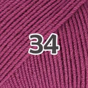 Drops Baby Merino - Couleur: Bruyère 34