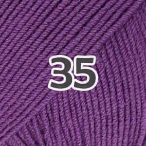 Drops Baby Merino - Couleur: Violet 35 (Disc)