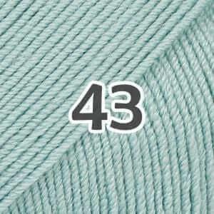 Drops Baby Merino - Couleur: Vert océan clair 43