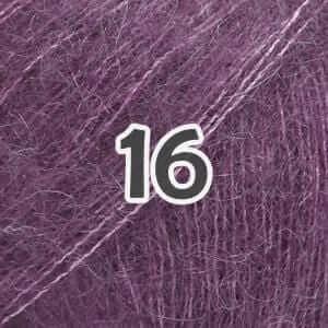 Drops Kid Silk - Color: Violet foncé 16