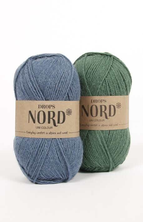 Drops Nord - Color: 1-Off white, 2-Black, 3-Pearl grey, 4-Light grey, 5-Grey, 6-Dark grey, 7-Light beige, 8-Fog, 9-Deep ocean, 10-Lemongrass, 11-Rust, 12-Powder pink, 13-Old pink, 14-Red, 15-Navy blue, 16-Jeans blue, 17-Plum, 18-Goldenrod, 19-Forest green, 20-Blush, 21-Rouge Brique