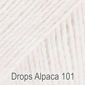 Drops - Alpaca - Couleur: 101 - Blanc