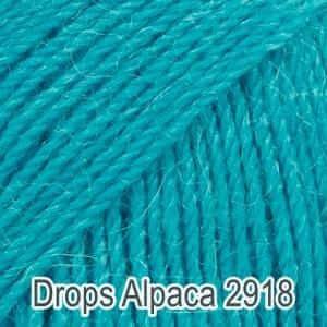 Drops - Alpaca - Couleur: 2918 - Turquoise Foncé