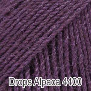 Drops - Alpaca - Couleur: 4400 - Violet Foncé