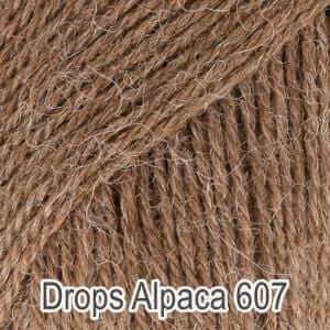 Drops - Alpaca - Couleur: 607 - Brun clair