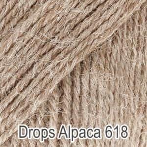 Drops - Alpaca - Couleur: 618 - Nugat