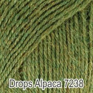 Drops - Alpaca - Couleur: 7238 - Vert Gazon