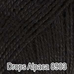 Drops - Alpaca - Couleur: 8903 - Noir