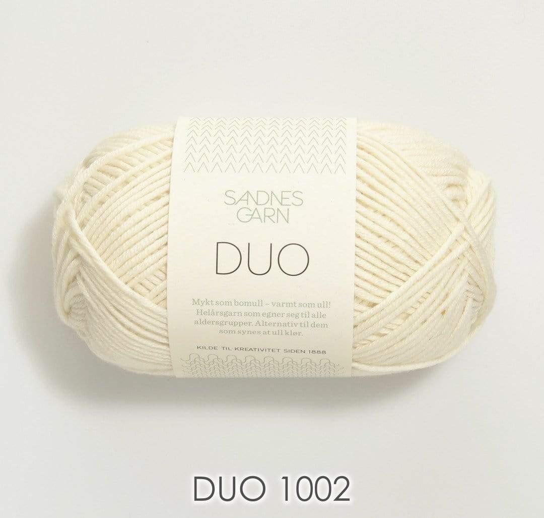 Sandnes Garn Duo - Tint: 1002 - Naturel