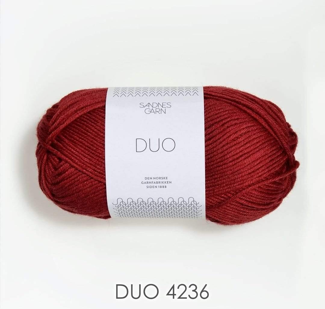 Sandnes Garn Duo - Tint: 4236 - Rouge