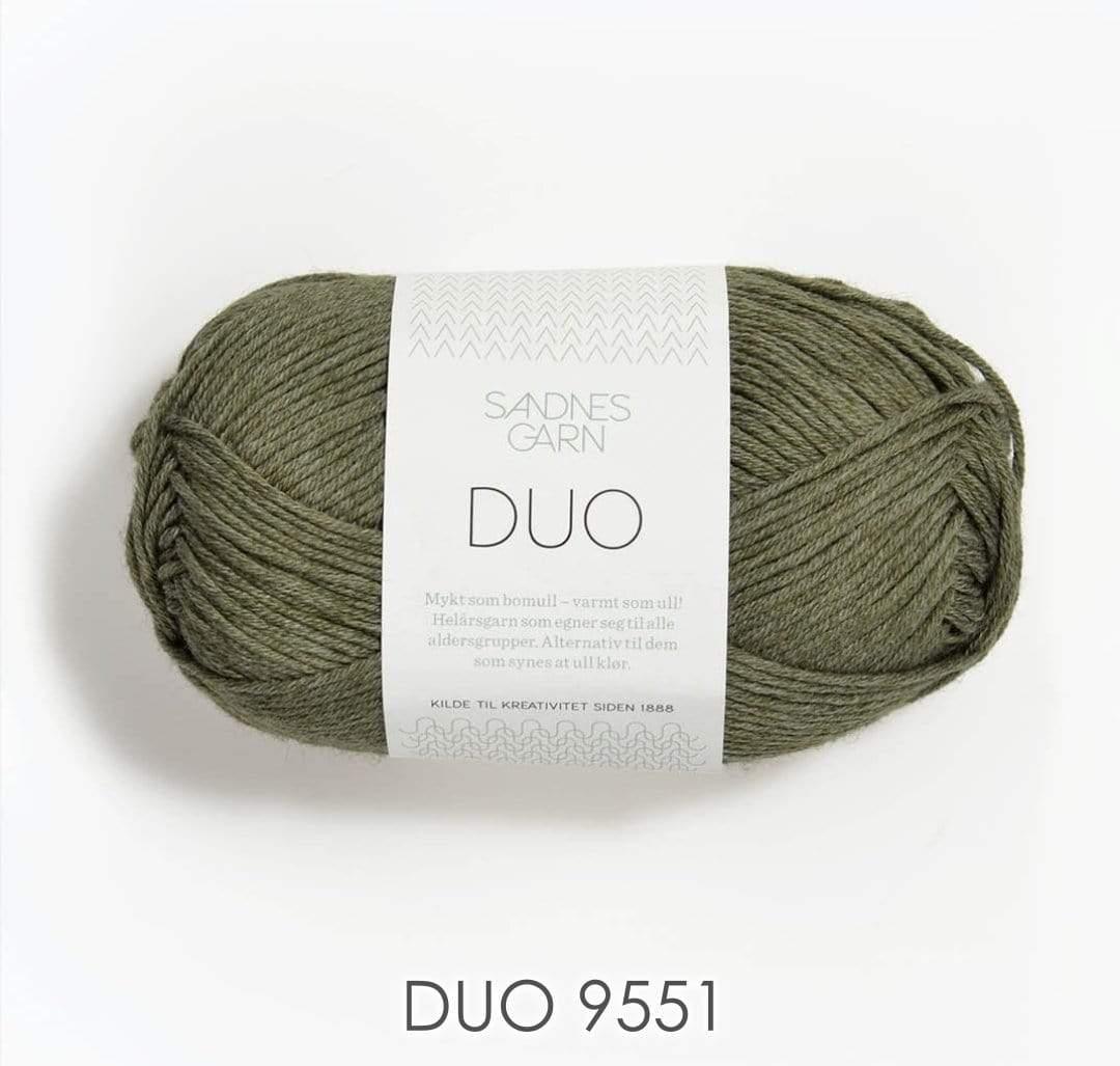 Sandnes Garn Duo - Tint: 9551 Vert Pale