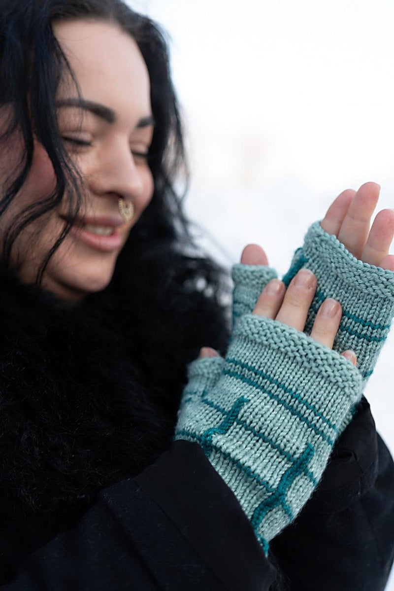 Octothope Mittens - KNITTING PATTERN