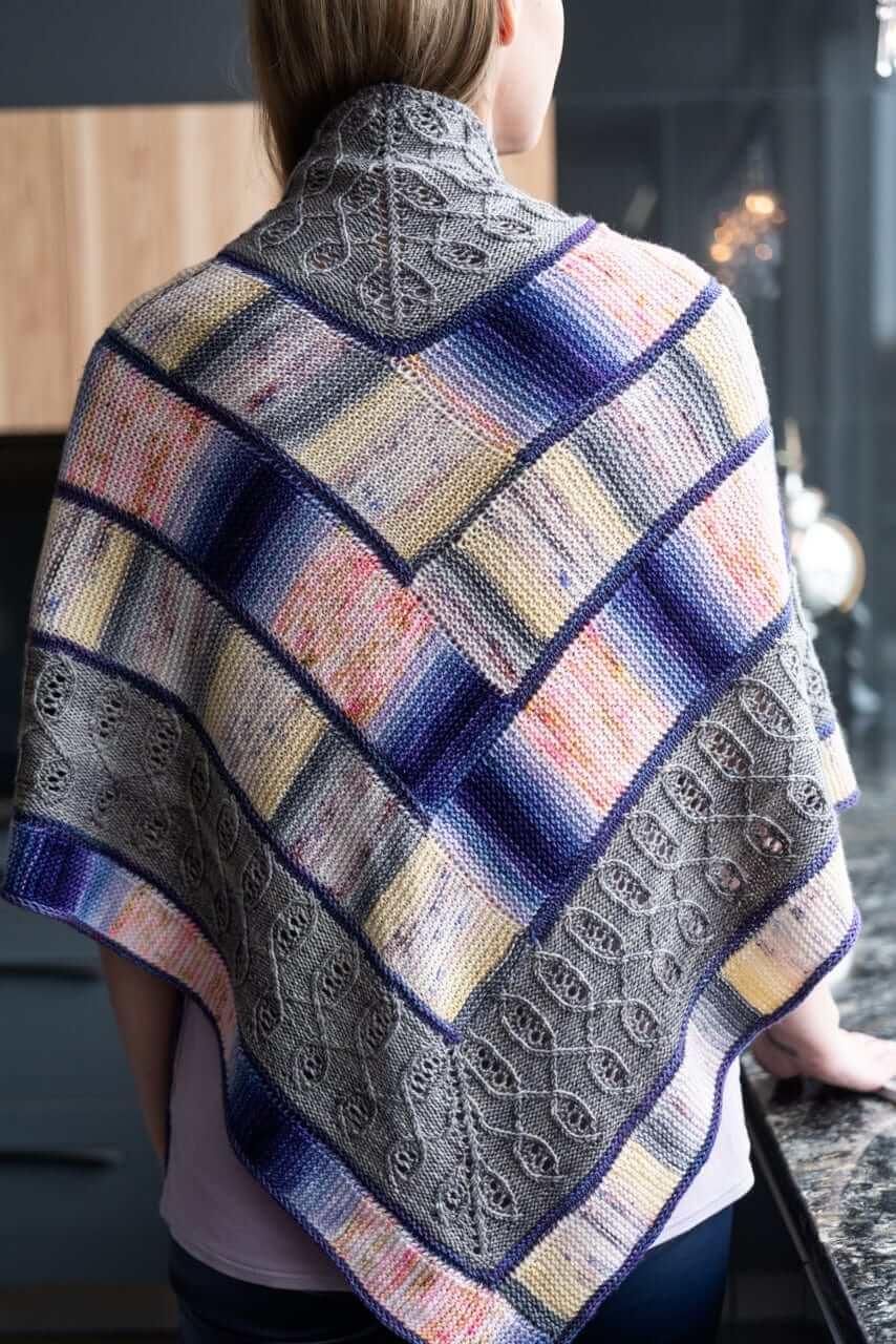 Knitting Pattern - Shawl Cabin on Fire - Updated and modified version 2022