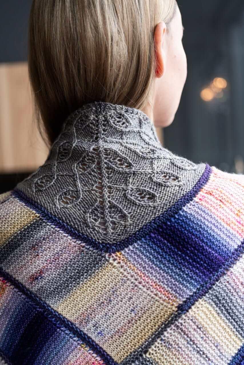 Knitting Pattern - Shawl Cabin on Fire - Updated and modified version 2022